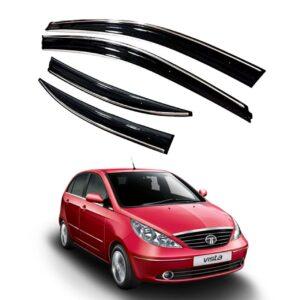 Tata Indica Door Visors - Set of 4 | Rain & Wind Deflectors