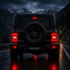 Mahindra Thar Rubicon Style Red Tail Light for better offroad