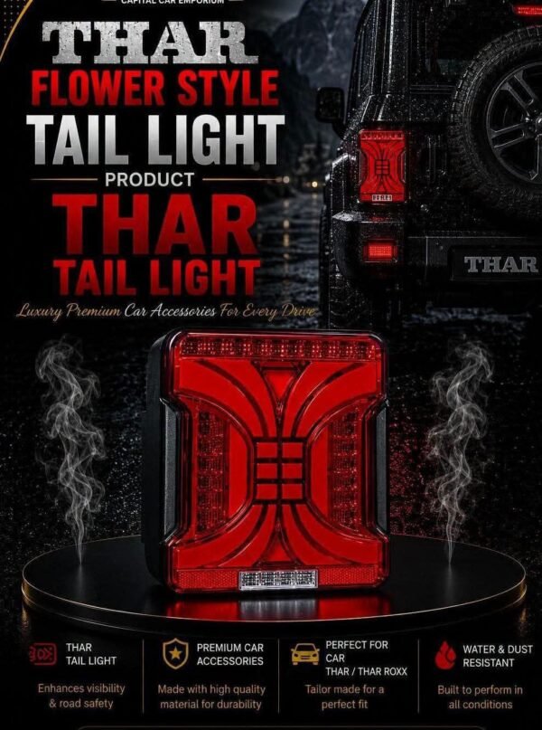 infographic feature image for red color flower thar tail light