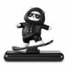 Cute Black Color Skateboarding Sliding Panda