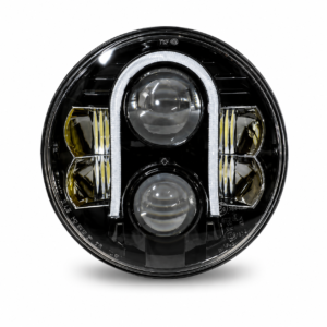Down or Inverse U-Shaped Design Headlight for Mahindra Thar