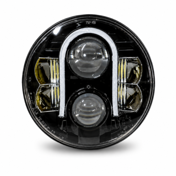 Down or Inverse U-Shaped Design Headlight for Mahindra Thar