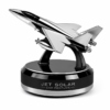 Silver Fighter Jet Design Dashboard Air Freshener