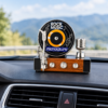 Retro Music Style Solar Perfume for Car Dashboard