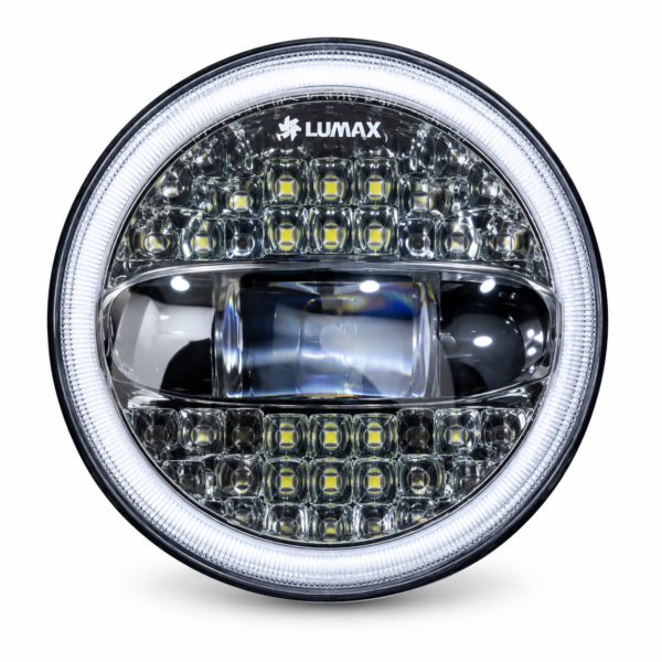 Honeycomb Design Headlight with thar