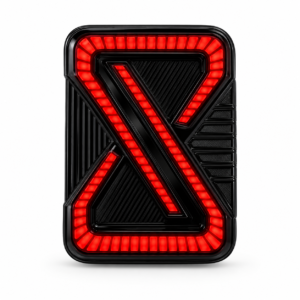 X Shape or Pattern Infinity Pro Design Mahindra Thar Tail Light