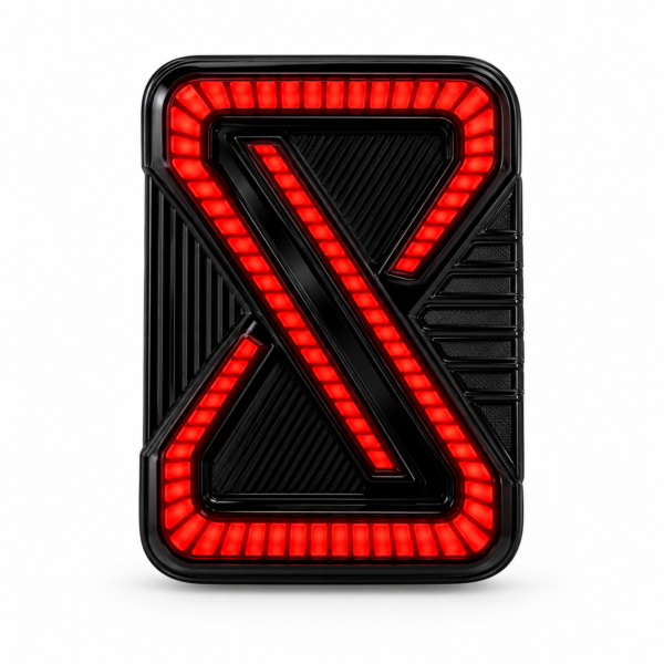 X Shape or Pattern Infinity Pro Design Mahindra Thar Tail Light